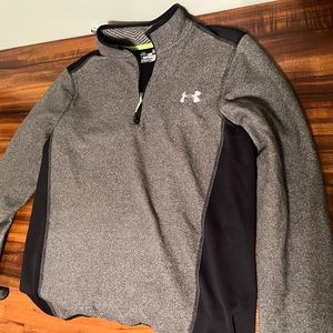 Under Armour grey 1/4 zip